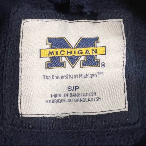 Vintage UNIVERSITY OF MICHIGAN Wolverine Varsity Letterman Jacket | Snap Front - Picture 8 of 13